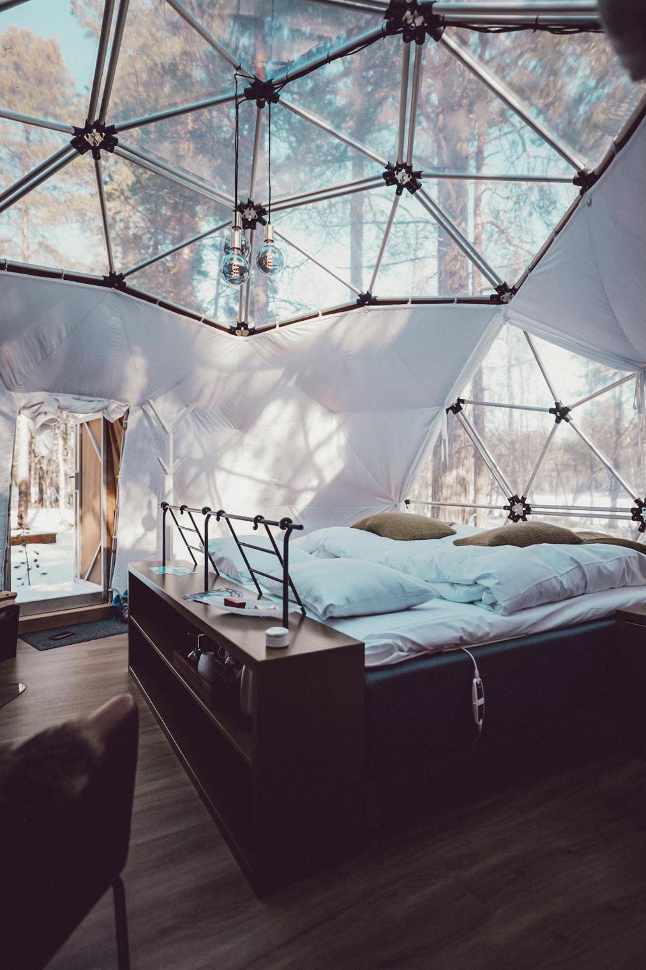 GLØD Aurora Canvas Dome Alta Eksteriør billede