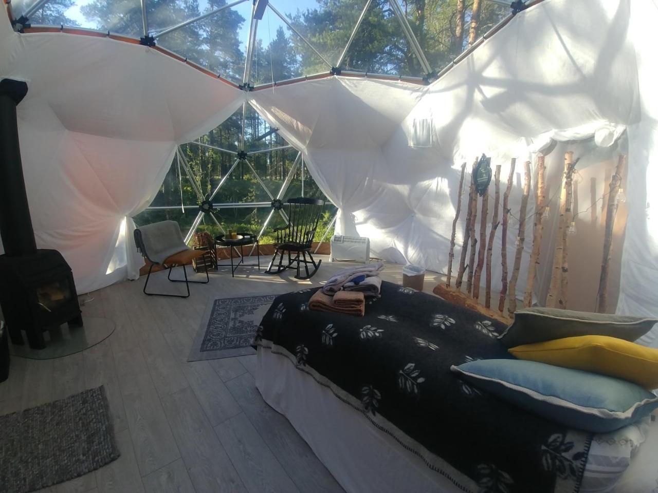 GLØD Aurora Canvas Dome Alta Eksteriør billede