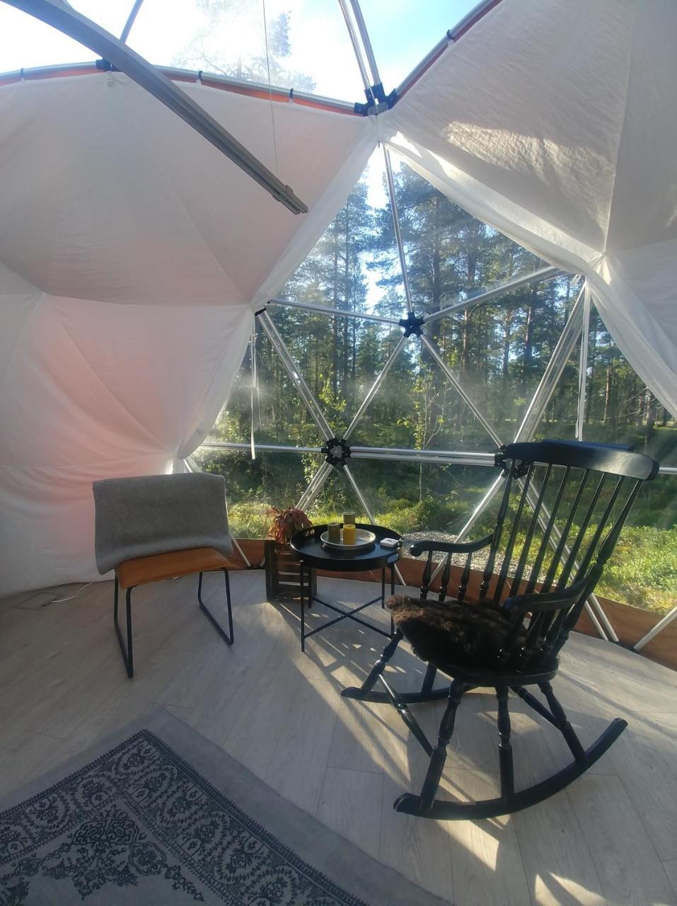 GLØD Aurora Canvas Dome Alta Eksteriør billede