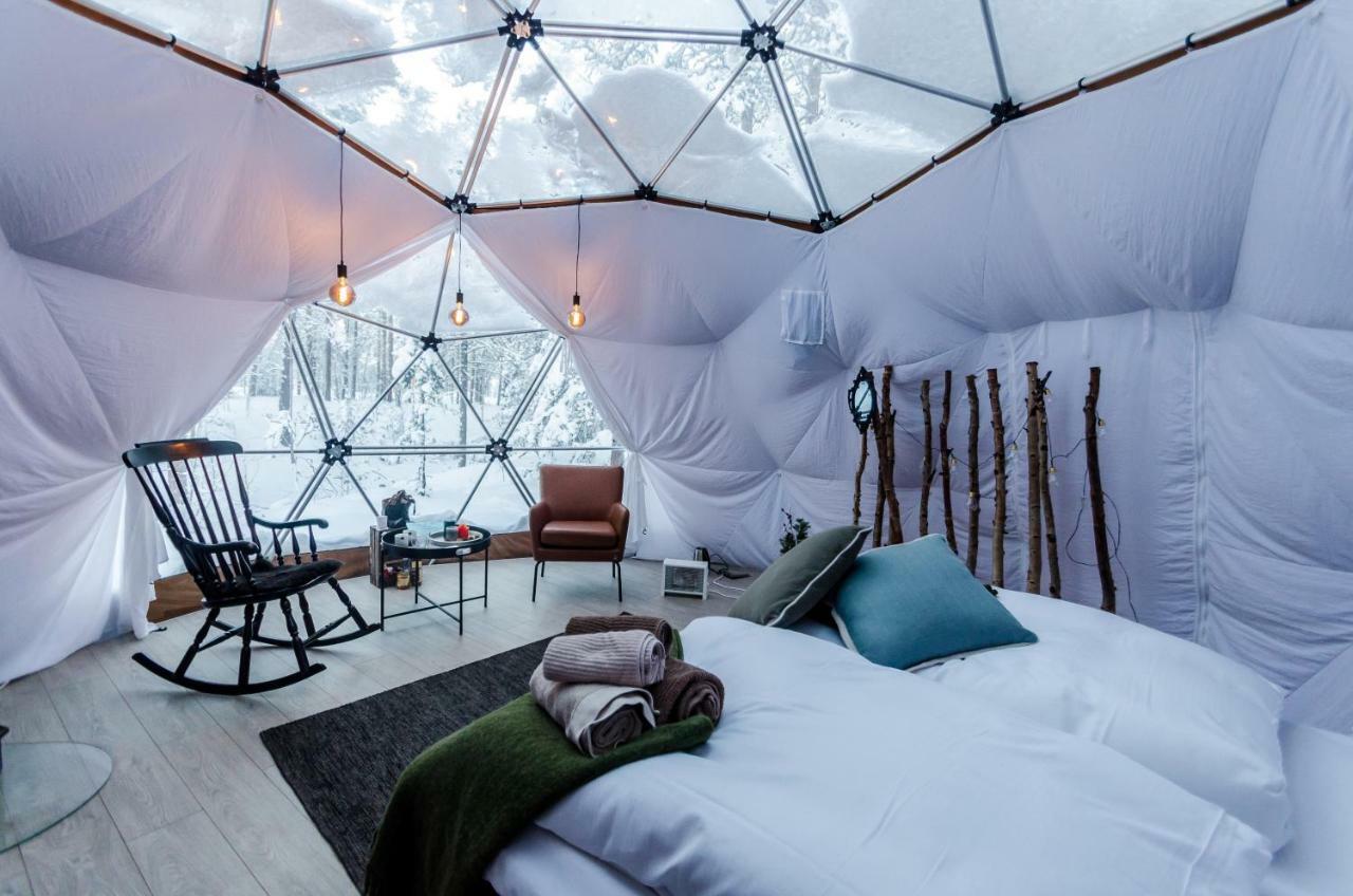 GLØD Aurora Canvas Dome Alta Eksteriør billede