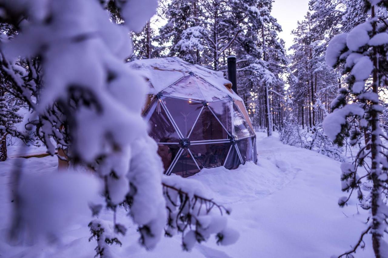 GLØD Aurora Canvas Dome Alta Eksteriør billede