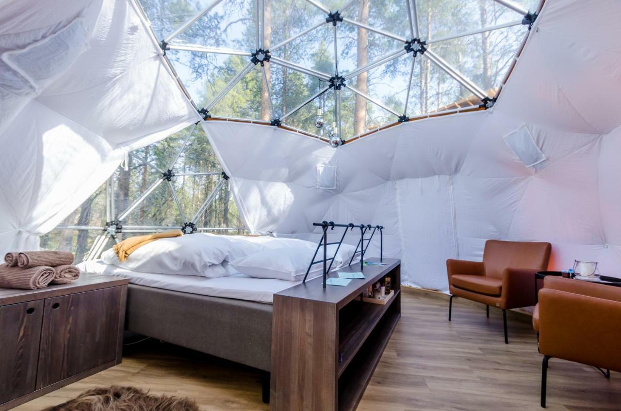 GLØD Aurora Canvas Dome Alta Eksteriør billede